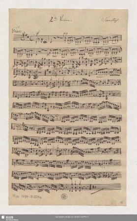 2te Violine.