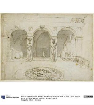 Hof des alten Palazzo della Valle