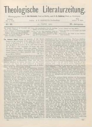 601-603 [Rezension] The Amherst Papyri