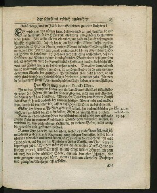Andächtige, und in JEsu dem Geliebten, geliebte Zuhörer