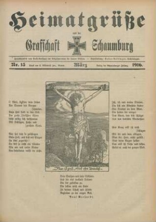 13.1916: Heimatgrüße aus der Grafschaft Schaumburg