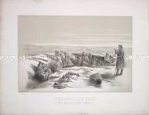 Feldwache Nr. III vor Choisy und Thiais - aus "Erinnerungsblätter 1870/1871"