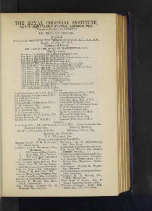 Council of 1884-85.