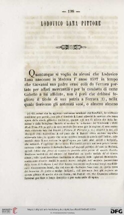 Lodovico Lana, pittore