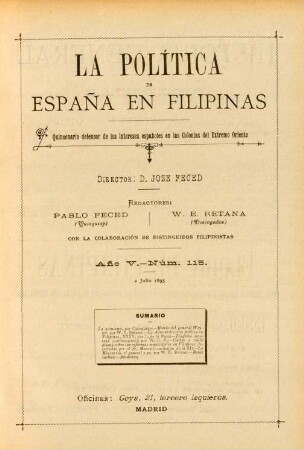 Núm. 115. 2 Julio 1895