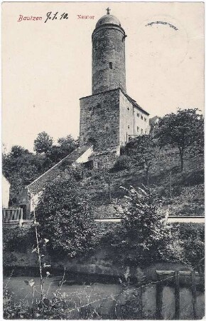 Bautzen. Neue Wasserkunst, Ansichtskarte