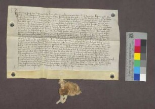 Gültverschreibung des Ludwig Feist von Ehrenstetten gegenüber der Frühmesserei zu Kirchhofen.