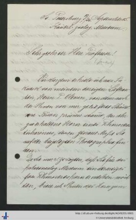 Brief vom 19./30.09.1905.