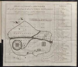 Plan de la Ville de Jerusalem[...]