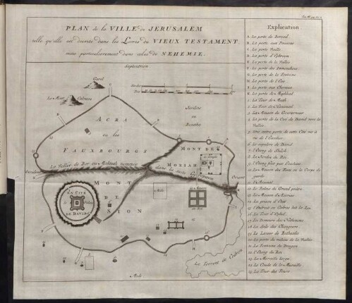 Plan de la Ville de Jerusalem[...]