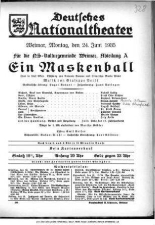 Ein Maskenball