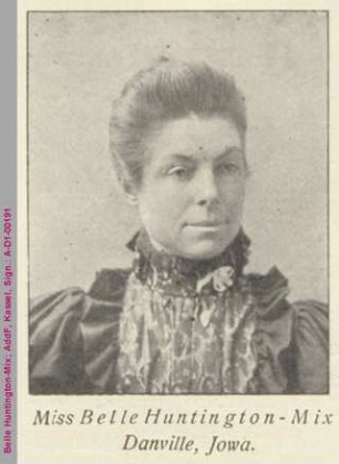 Porträt von Belle Huntington-Mix