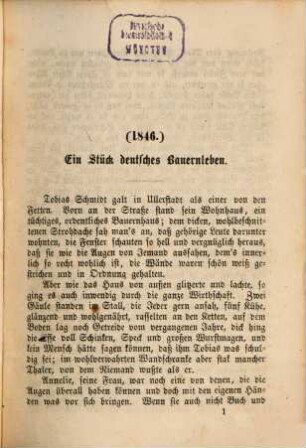 Aus dem deutschen Volksleben, 1