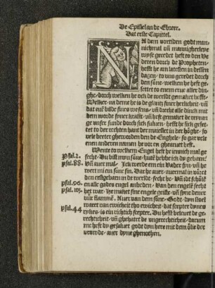 De Epistel an de Ebreer.