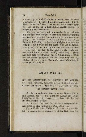 Achtes Capitel.
