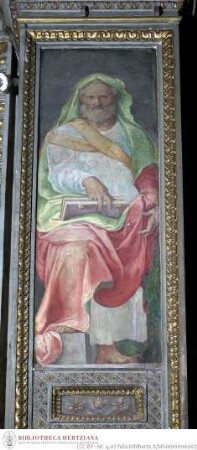 Ausstattung der Cappella Frangipane: Zyklus zum Leben des heiligen Paulus, Propheten und weitere Szenen, Prophet