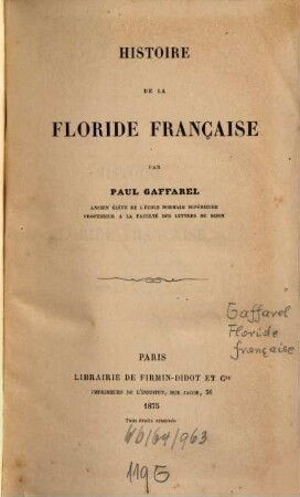 Histoire de la Floride française