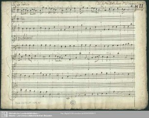 Cajo Fabricio. Excerpts - Mus.2477-F-109,11 : S, strings, bc