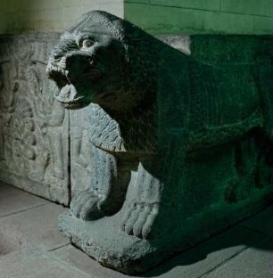 Ankara, Museum für anatolische Zivilisationen, Löwenfigur aus Sakcagözü