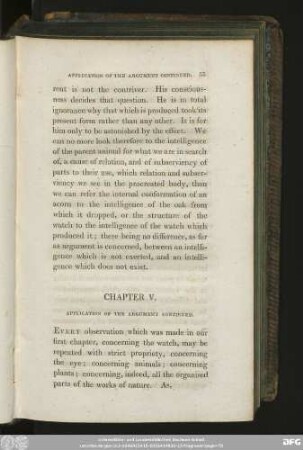 Chapter V. Application Of The Argument Continued.