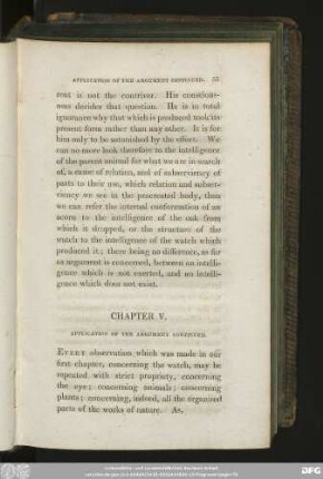 Chapter V. Application Of The Argument Continued.