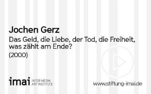 Das Geld, die Liebe, der Tod, die Freiheit, was zählt am Ende?