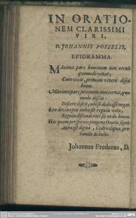[De Ratione Discendae linguae Latinae & Graecae]