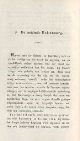 3. De residentie Buitenzorg