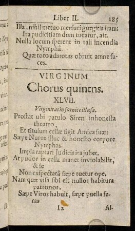 185-200, Virginum Chorus quintns.