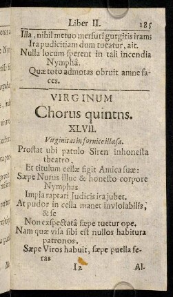 185-200, Virginum Chorus quintns.