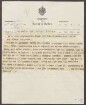 Telegramm von Theobald von Bethmann Hollweg an die Großherzogin Luise; Segenswünsche für das neue Jahr