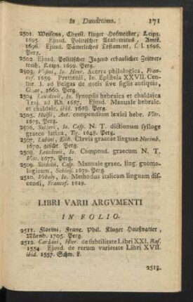 Libri Varii Argumenti