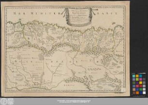 Partie de la Barbarie ou est le Royaume D'Alger divisé en ses Provinces, Partie du Biledulgerid, ou sont Tegorarin, Zeb, &c.