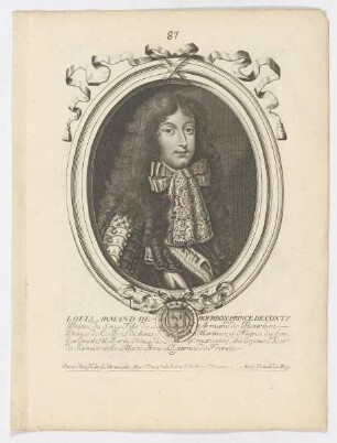 Bildnis des Louis Armand de Bourbon de Conty