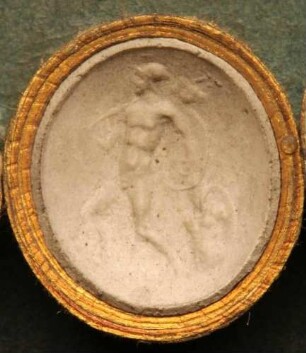 Mars mit einer Trophäe auf der Schulter (Daktyliothek, Supplement)
