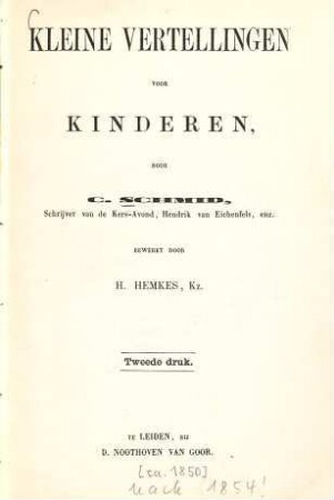 Kleine vertellingen voor kinderen