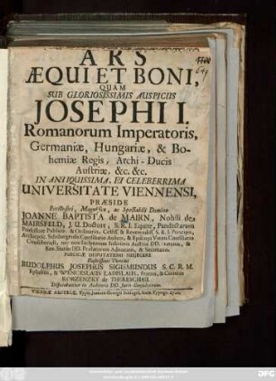 Ars Æqui Et Boni