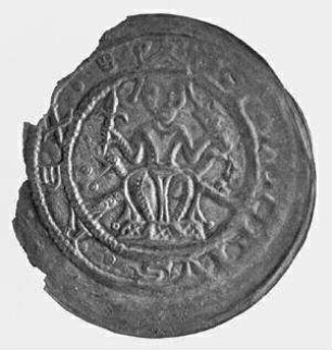 König Friedrich I. 1152-1190, seit 1155 Kaiser - Pfennig