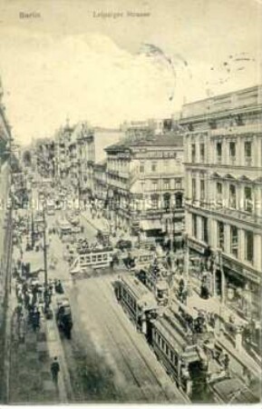 Die Leipziger Straße in Berlin