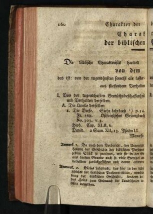 Charakter der biblischen Personen