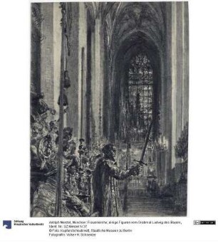 München: Frauenkirche; einige Figuren vom Grabmal Ludwig des Bayern