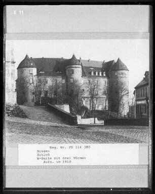 Schloss Nossen, Westflügel
