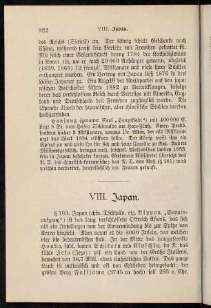VIII. Japan