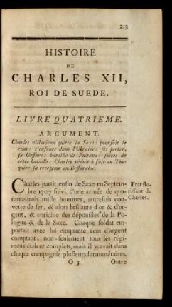Livre Quatrieme