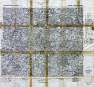 Reichskarte: Großblatt 51 Neuruppin-Rheinsberg
