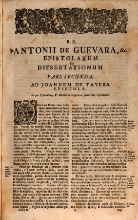 Epistolae et dissertationes omnes : Adiecta tertia parte .... P. 2 (1744)