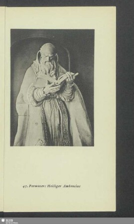 Permoser: Heiliger Ambrosius