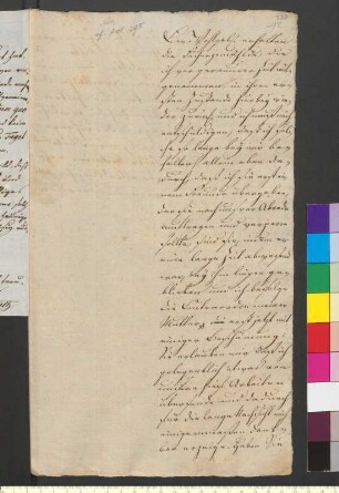 Brief von Goethe, Johann Wolfgang von an Stock, Jakob