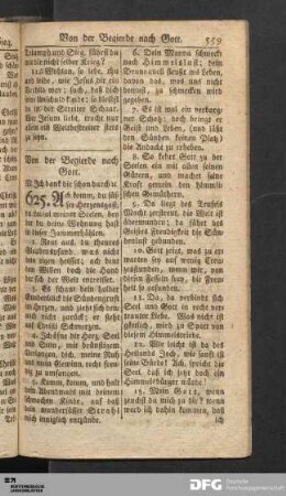 Von der Begierde nach Gott.