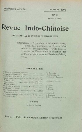31 Mars 1904. No. 6
